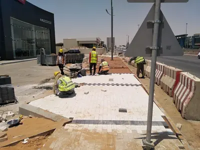 Hardscape works