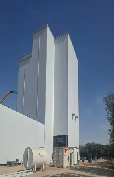 Steel structure works
